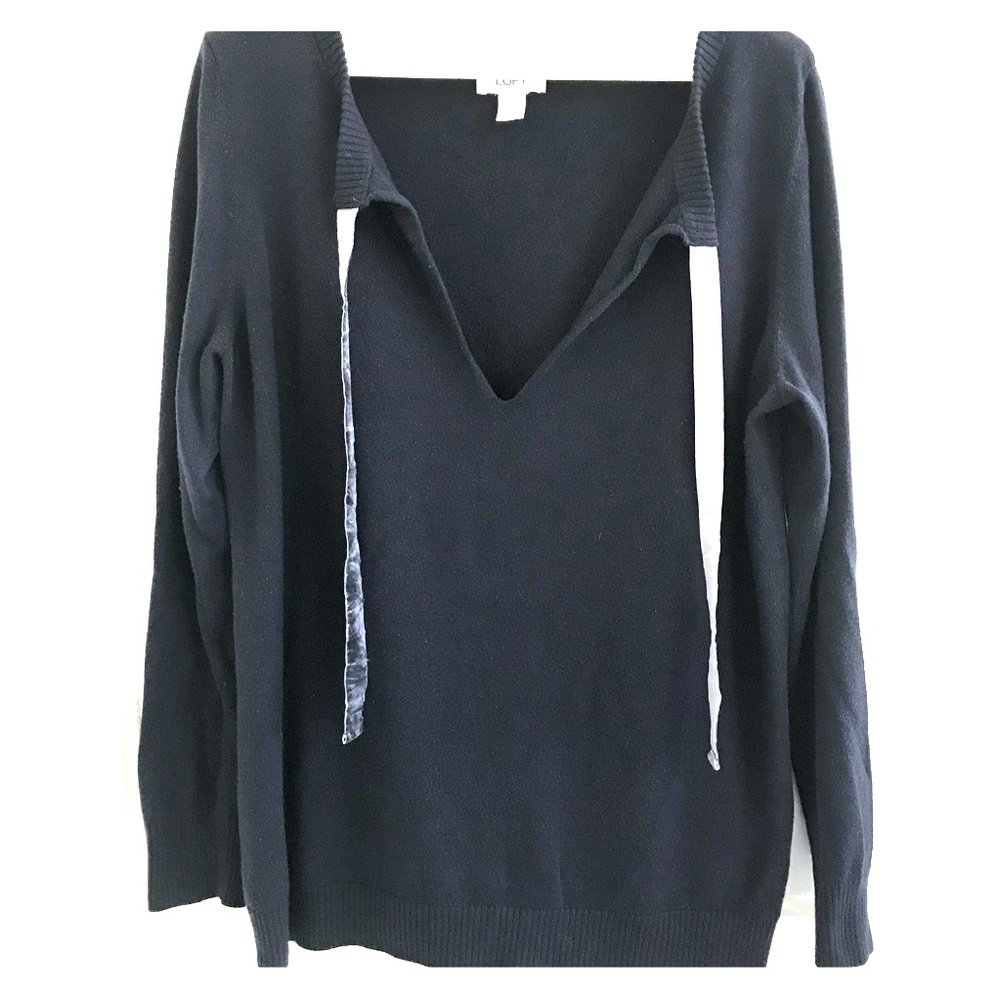 Ann Taylor LOFT Navy XXL Sweater
